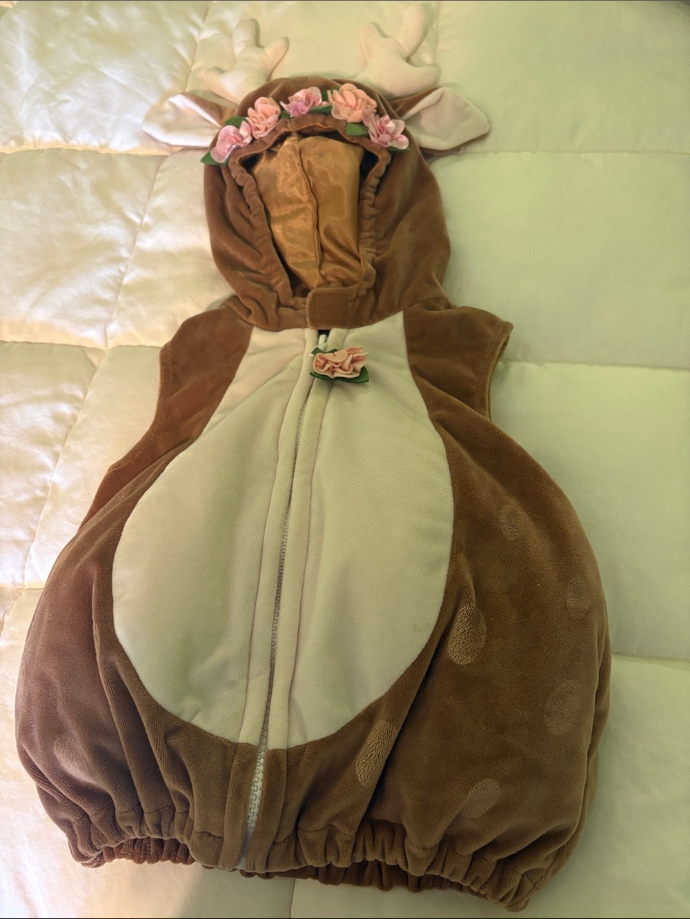 Going Wild Baby Deer Fawn Infant Plush Jacket Halloween Costume; Sz: 3-6 M